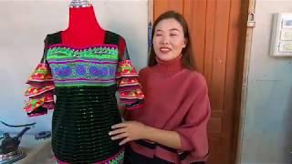 ຊຸດລາຕີມົ້ງ hmong Fashion