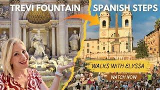 How to Get from the Trevi to the Spanish Steps in Rome