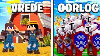 Ik Liet 200 Kijkers Oorlog Simuleren In Minecraft