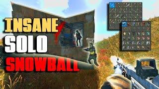 My BEST SOLO Snowball EVER - Rust Console Film