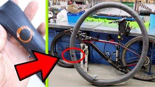 The strongest bicycle tube repair patch available. How to patch a bike inner tube.