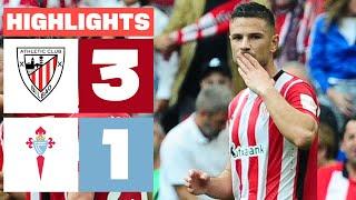 ATHLETIC CLUB 3 - 1 RC CELTA  HIGHLIGHTS LALIGA EA SPORTS