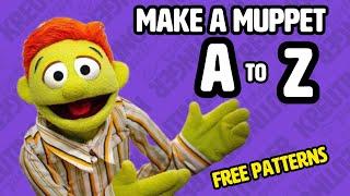 How to Make a Muppet from Scratch - Puppet Nerd - DIY