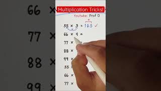 Multiplication Tricks #math #mathematics #mathstricks #maths #mathhacks