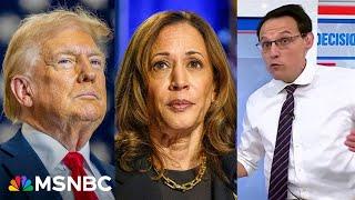 Harris advantage shrinking among one key voting bloc – but why? Kornacki breaks it down