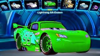 CARS 2 Lightning McQueen green - skin