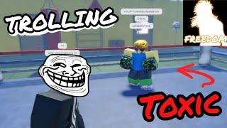 TROLLING TOXIC PLAYERS WITH FREEDOM  UNTITLED BOXING GAME