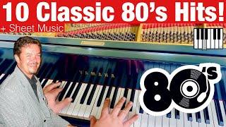 10 Piano Covers Of Classic 80s Hits that you can Play Now