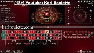 25€to 700€ then to 0€ at V.I.P.  AUTO ROULETTE EVOLUTION GAMING