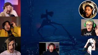 Gamers React to Siren Head Jumpscare Ending