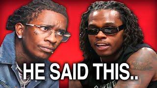 Gunna Says He Was Tricked By His Lawyer..