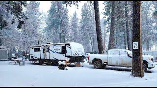 A Day in the RV LIFE Snow Day Edition  Full-Time RV Living