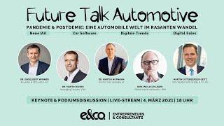 e&Co. AG  Future Talk Eine automobile Welt im rasanten Wandel