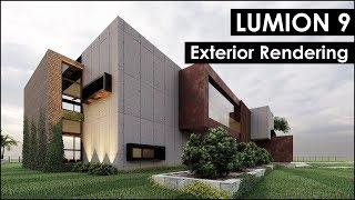 Lumion 9 Pro Exterior Rendering Tutorial Casa Moderna