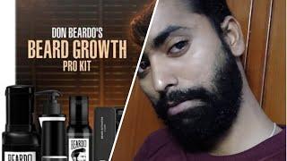 Don beardo beard growth pro kit review IS IT WORTH IT? @beardo.official#beardo