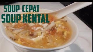 cara cepat memasak sop kental tomat dan tahu