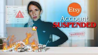 SUSPENDED ETSY ACCOUNT CAN I OPEN A SECOND STORE??