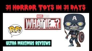  Zombie Captain America What If...?  Funko POP  31 Horror Toys in 31 Days