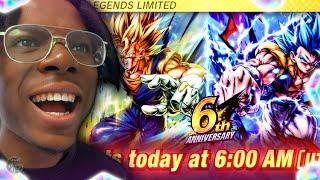 FUSING MECHANIC LL SUPER VEGITO & GOGETA BLUE???? WHAAAAATTTTTT? REACTION Dragon Ball Legends