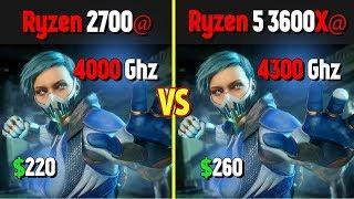 Ryzen 2700 vs Ryzen 3600x in 12 Games