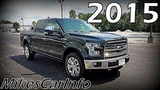  2015 Ford F 150 Lariat Crew Cab 4WD FX4