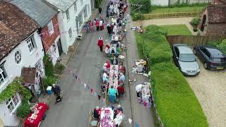 Queens Platinum Jubilee 2022 - Drone Footage of the Street Party - Part 7