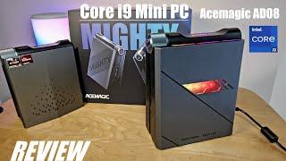 REVIEW AceMagic AD08 Mini PC - Intel Core i9-11900H  16GB RAM  512GB SSD - Powerful Performance?