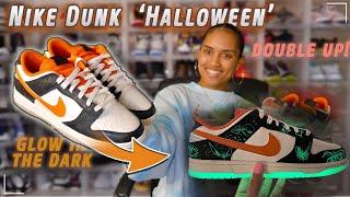 Double Up  Nike Dunk Low Prm Halloween Review 