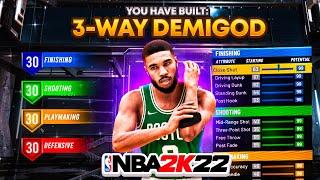 THIS 2-WAY SLASHING PLAYMAKER BUILD IS THE BEST BUILD in NBA 2K22 *NEW* BEST BUILD NBA 2K22