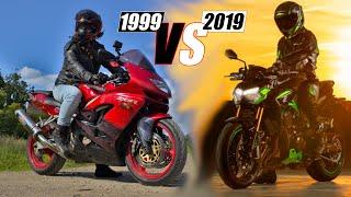 Kawasaki ZX-9R Vs Z900  How Does a 24 Year Old 900cc Bike Compare To The Current Generation?