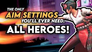 Overwatch 2 Console Aim Settings ALL HEROES Improve Aim XboxPS5