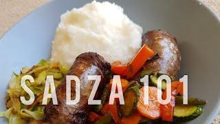 How to cook Sadza  Zimbabwean food