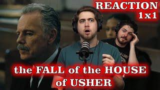 Fall of the House of Usher 1x1 Reaction A Midnight Dreary