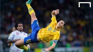 Zlatan Ibrahimovics famous 30-yard bicycle kick vs England