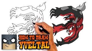 How to Draw Yveltal  Pokemon