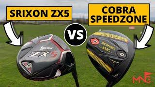 UNDER £400 DRIVER BATTLE - Srixon ZX5 Driver VS Cobra King SpeedZone Driver