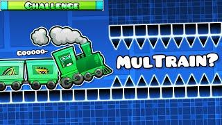 I like MulTrains  Mulpan Challenge #41  Geometry dash 2.11