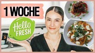 Ich teste eine Woche lang Hello Fresh  I 5 Gerichte I 100% ehrliche Meinung I FoxyLovez