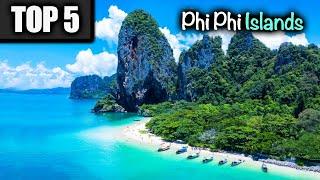 Top 5 Hotel Resorts in the PHI PHI Islands    Ko Phi Phi Don    Thailand Phuket Krabi Maya Bay