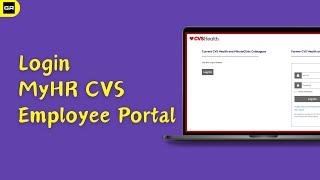 Login To MyHR CVS Employee 2023  MyHR CVS Employee Portal Login Sign In Quick & Easy