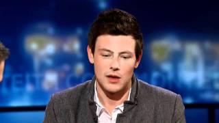 George Tonight Cory Monteith on Coming Clean about his Troubled Past  CBC