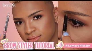 NEW Brow Styler Tutorial  Slayed brows with @kameronlester