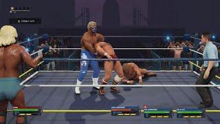 1989 - Ric Flair Arn Anderson Ole Anderson vs. Sting - No DQ