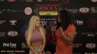 2024 IFBB Republic of Texas Pro Ashlyn Little Interview with Sheilahe Brown