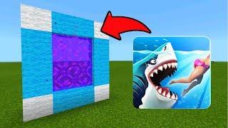 Minecraft Pe How To Make a Portal To The Hungry Shark Dimension - Mcpe Portal To The Hungry Shark