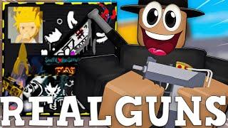 Using Real Life Weapons In KAT Roblox