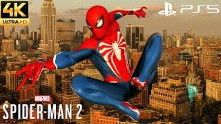 Marvels Spider-Man 2 PS5 - Free Roam Gameplay 4K 60FPS