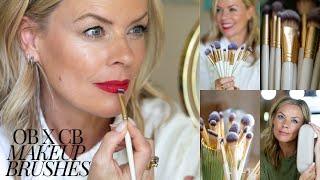 OBxCB my new makeup brushes are finally here  Caroline Barnes 12 piece makeup brush set.