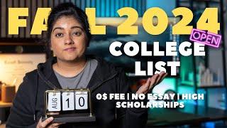 Late Deadline Universities in the USA  Zero Fees No Essays High Scholarships