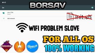 How to Fix Wifi Problem in Phoenix Os ROG V3U5  Prime Os Remix Os  Abstergo Os  All os Wifi Fix